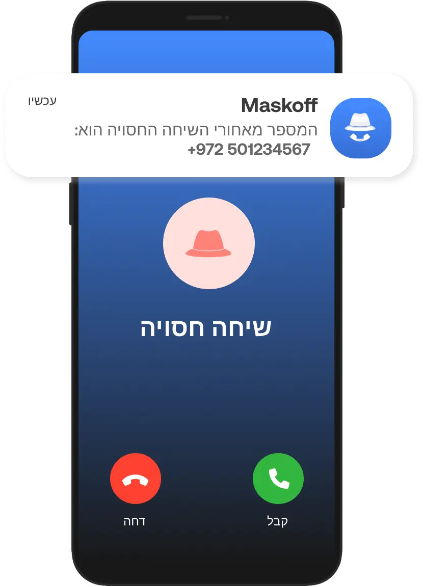 maskoff זיהוי שיחה חסויה בזמן אמת
